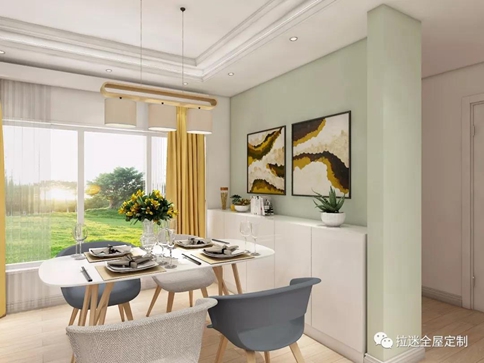 現代簡約餐邊柜