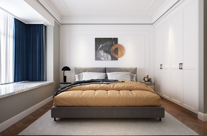 一字開門衣柜效果圖